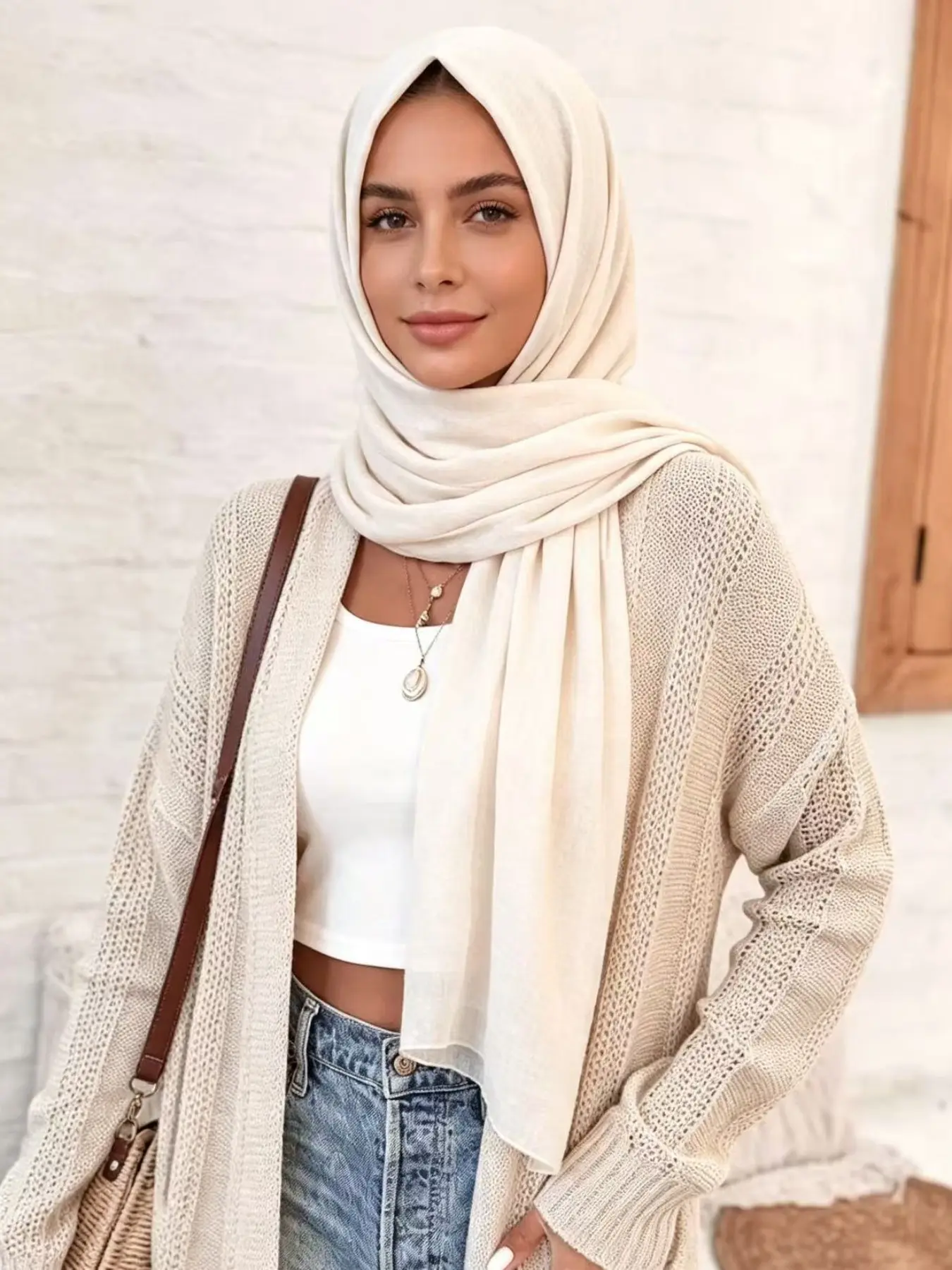 Women's Y2K Elegant Long Sleeve Knitwear, V-Neck Solid Casual Cardigan, All Seasons Lightweight Basic Daily Essential