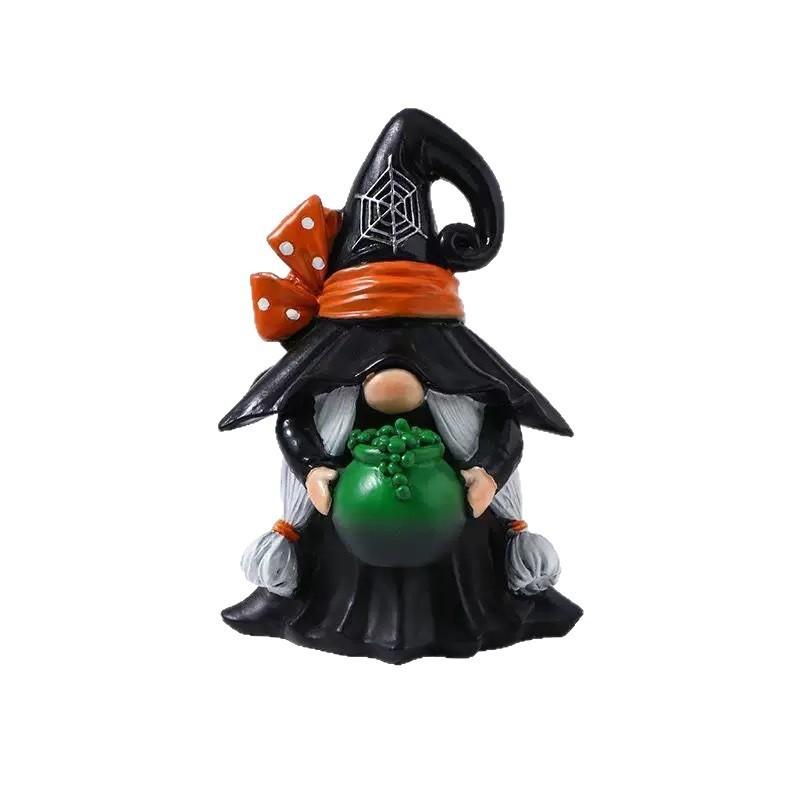 Halloween Potion Wizard Festival Decor, New Resin Desktop Ornament, Atmospheric Novelty Decoration, Perfect for Halloween Celebrations