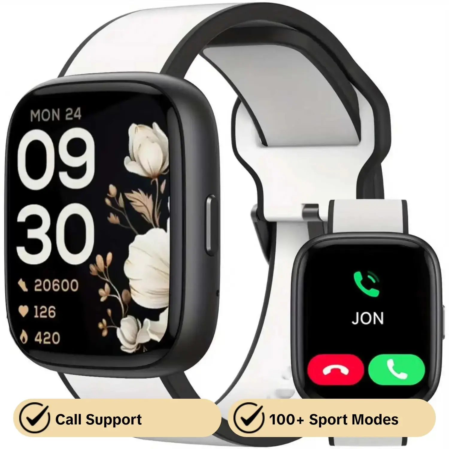 1.83 Inch Fashion Touchscreen Smartwatch, Supports Calls/messages, Multi-Sport Modes, Health Fitness Smartwatch, Analog-Digital Display, Fits iPhone/android, Health Smartwatch, Smartwatch For Fitness