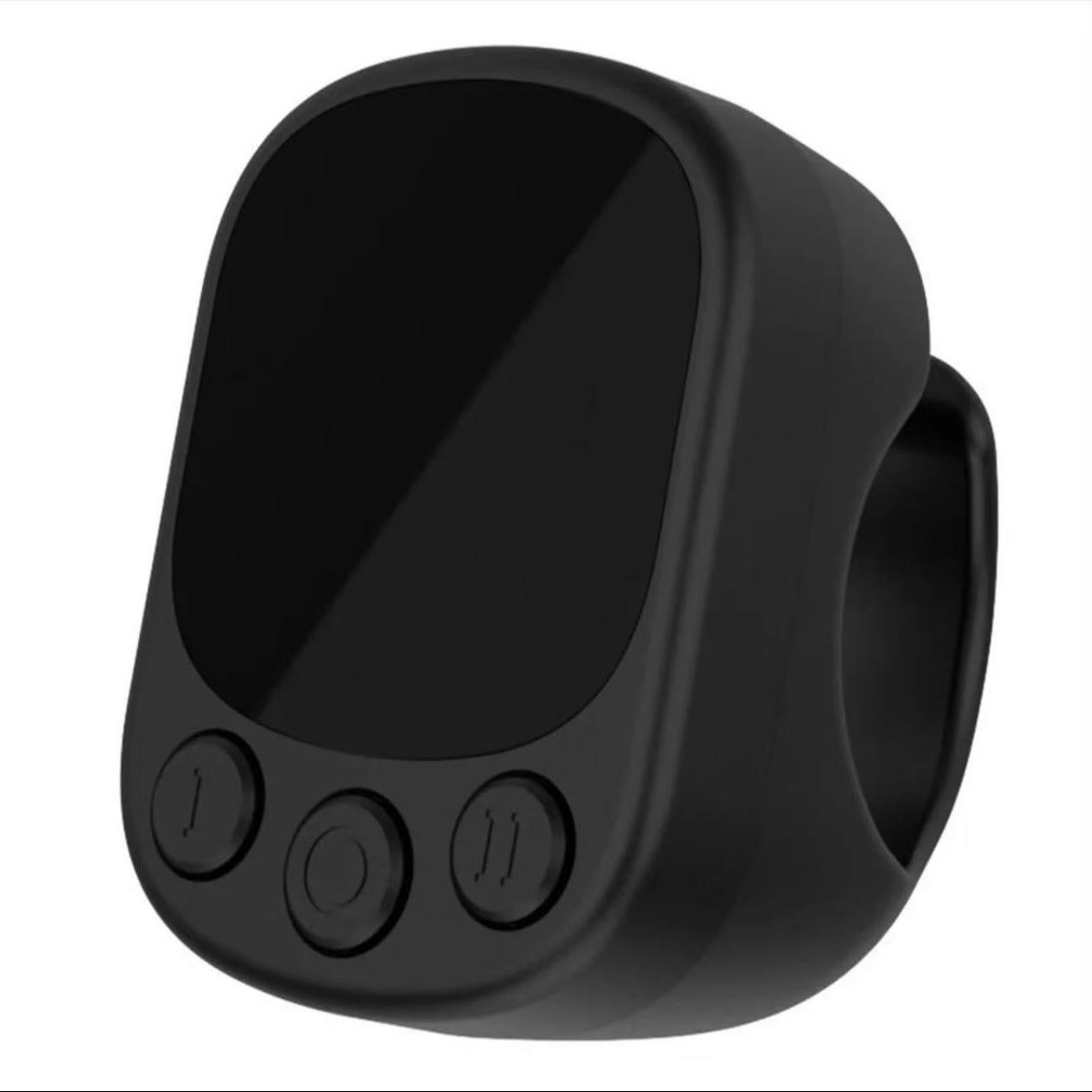 Mouse Ring Remote Control with Touchpad, Smart Auto Clicker, Continuous Clicker, Wheel Remote, Bluetooth-compatible Selfie & Video Recording