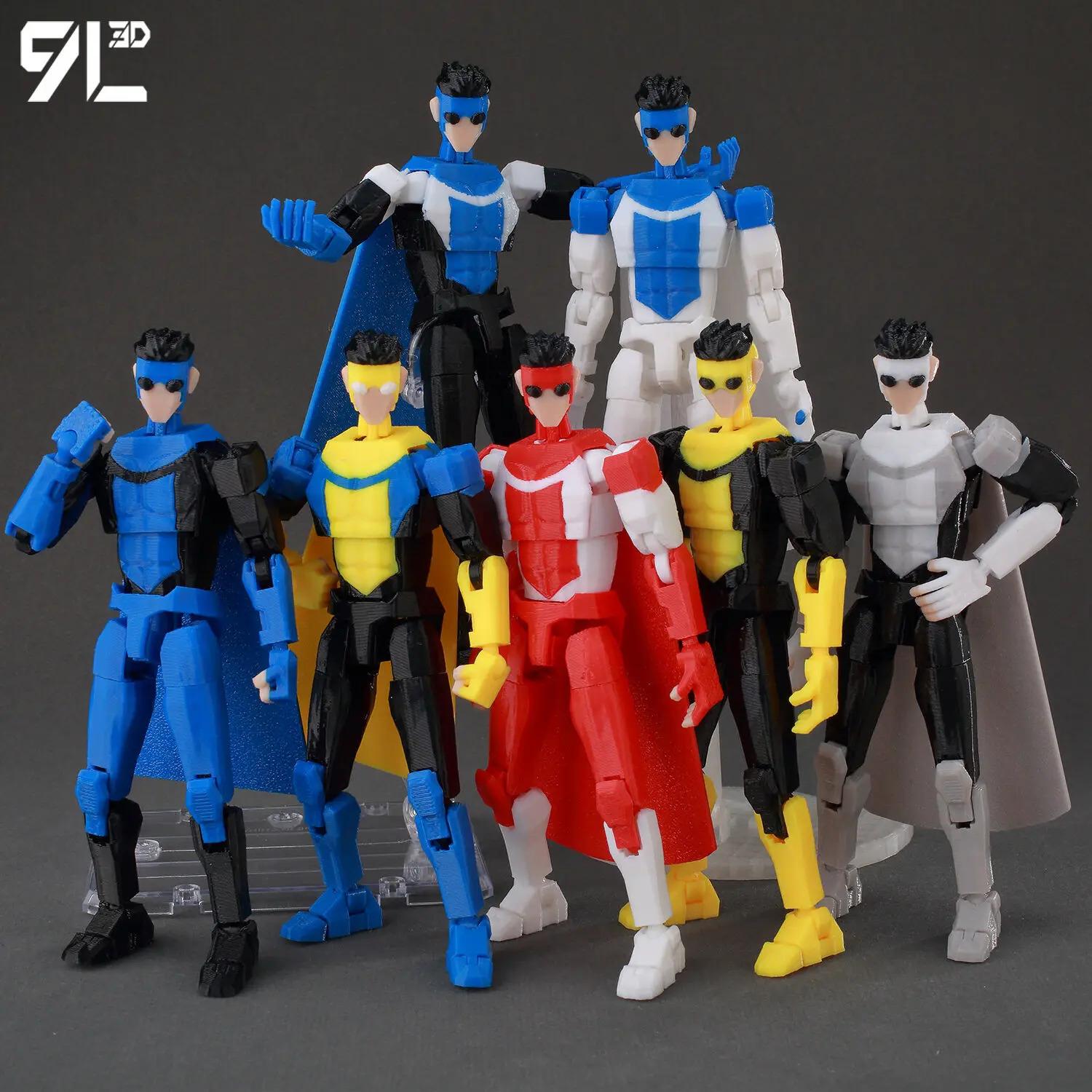9L3D Printed Jujutsu Kaisen Dummy13 Lucky13 T13 Titan13 Zen'in Maki Anime Multi-Jointed Toys Action Figures Mannequin Model Gift 9L3D Printed Jujutsu Kaisen Dummy13 Lucky13 T13 Titan13 Zen'in Maki Anime Multi-Jointed Toys Action Figures Mannequin Model Gift