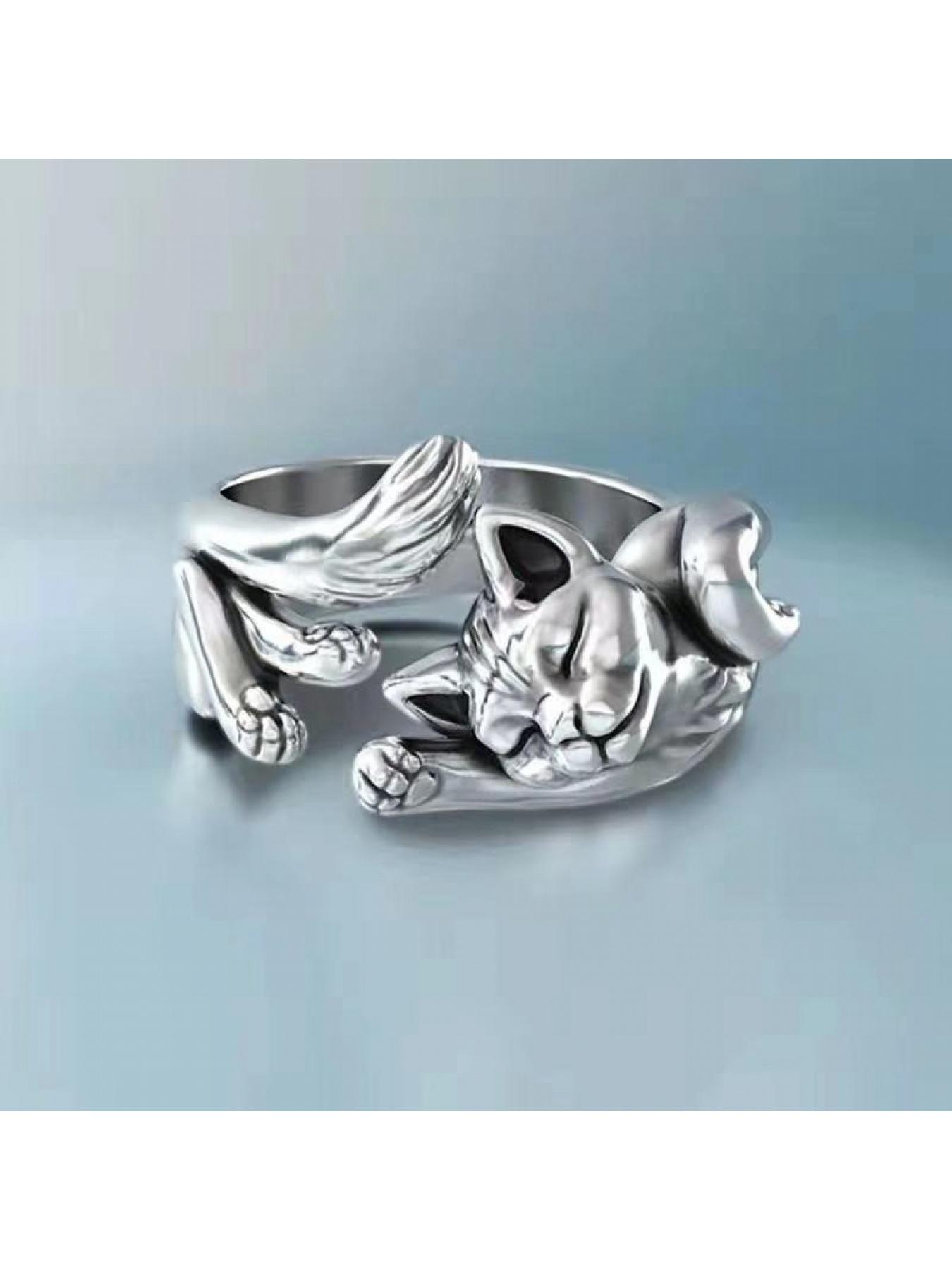 1 frog golden toad ring, retro vintage style, open ring design, personalized new style, can be worn alone or as a layered ring to match. Suitable for retro enthusiasts, trendy young people, and people with fun zodiac signs. It is a unique and eye-catching
