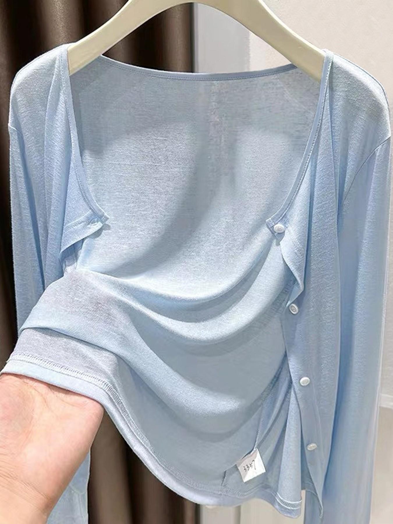 Spring Summer Outerwear Multicolor Shawl Thin Knit Small Coat Cardigan for Women, Lightweight Stylish Fashion Accessory