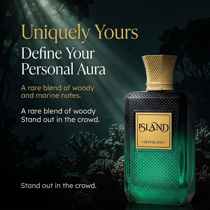 Island Dreams Perfume 100ML Unisex, Bourbon Vanilla Gourmand Eau De Parfum, Coconut & Tropical Notes, Long Lasting Vacation Scent