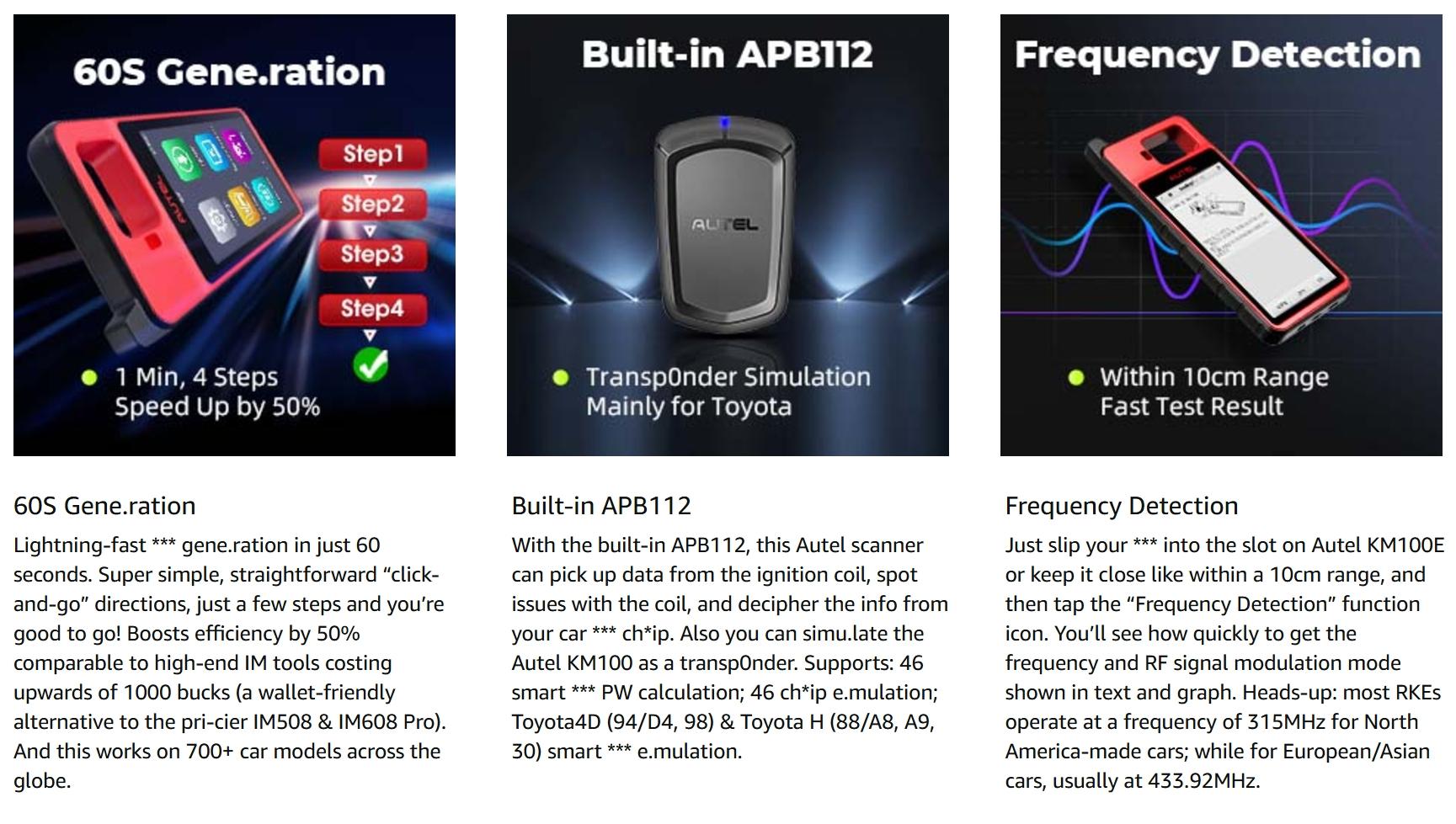 2026 Autel MaxiIM KM100 Key FOB PROGRAMMING Tool 60s Key Generation IMMObilizer 2026 Autel MaxiIM KM100 Key FOB PROGRAMMING Tool 60s Key Generation IMMObilizer