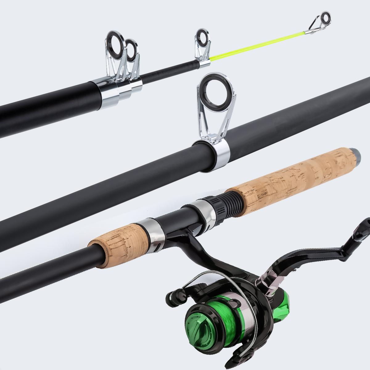 Telescopic Fishing Rod Set, 1 Set Portable Fishing Rod & High Speed Reel & Soft Lure & Hook & Accessories, Outdoor Fishing Accessories, Fishing Gear Set