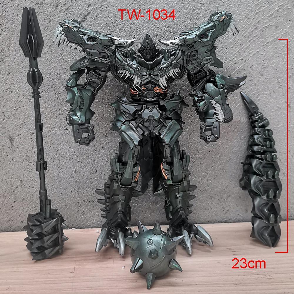 BAIWEI TW1034 Grimlock Transformation Toys Dinosaur Leader OP Commander TW1022 SS07 SS44 Action Figure Deformation Robot Model