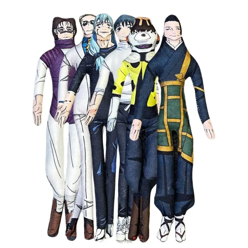 JJK Anime Plushies Doll Geto Suguru Choso Okkotsu Yuta Plush Stuffed Toys Anime Figure Cosplay Twistable Creative Cotton Dolls