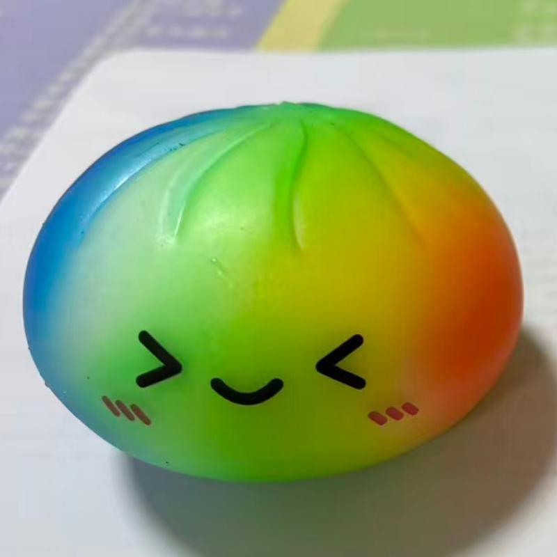 Expressive Big Dumpling Squishy - Blind Box, Mysecret Bun Fidget Toy, Soft TPR Material, Stress Relief, Unboxing Surprise, Random Style per Pack.Valentine's Day and Easter gifts, suitable for adult to exchange gifts