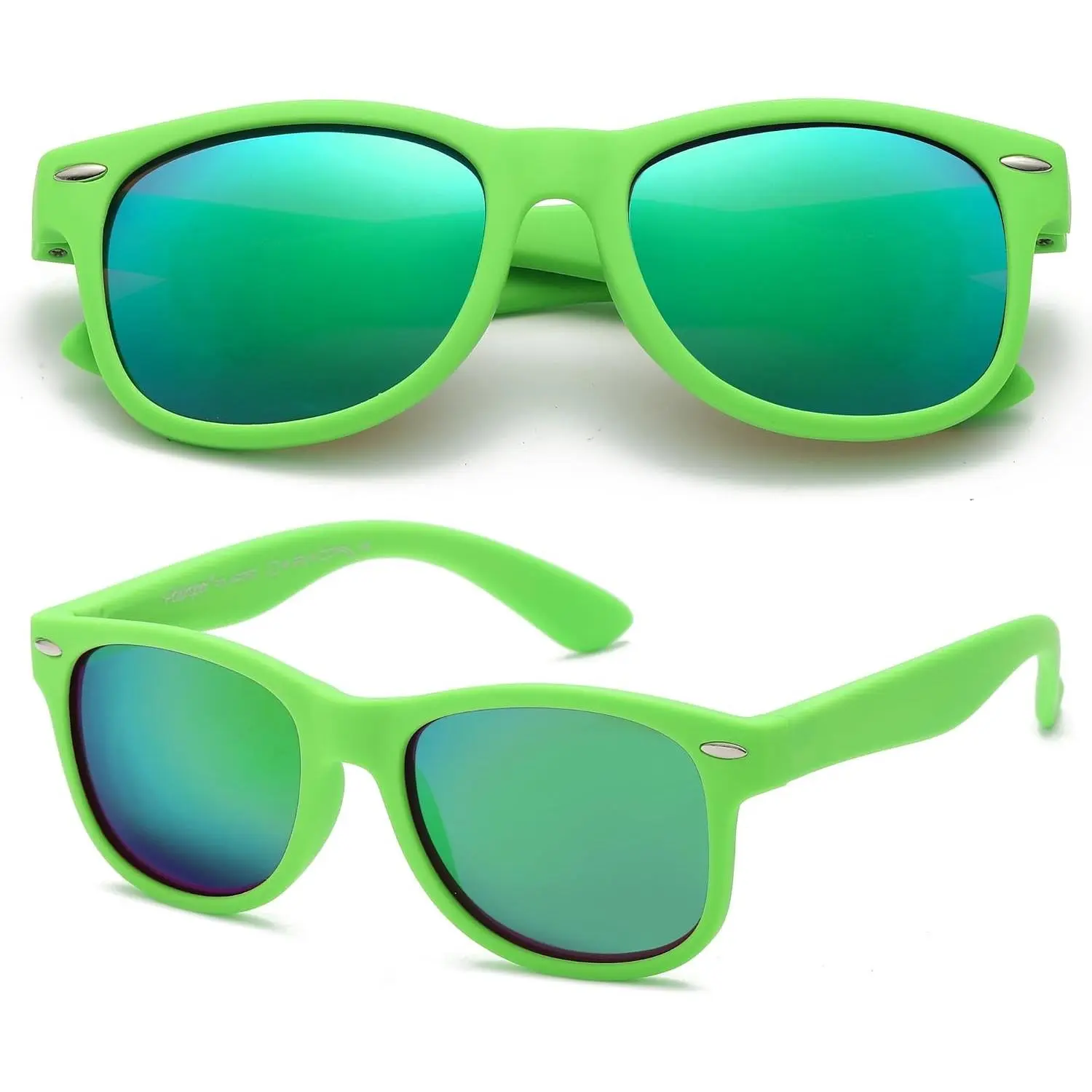 Rubberized Lime Green | Polarized Smoke