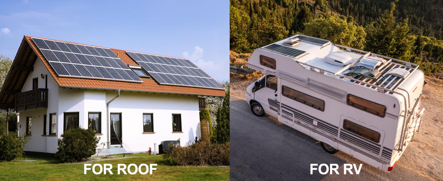 SOLPERK 200 Watt Solar Panel 12 Volt, 2PCS 100W Solar Panel High-Efficiency Monocrystalline 200W Solar Panel for Home, RV, Camping, Marine, Rooftop, Off-Grid Applications, 2-Pack 100W Outdoorfun dealsforyou