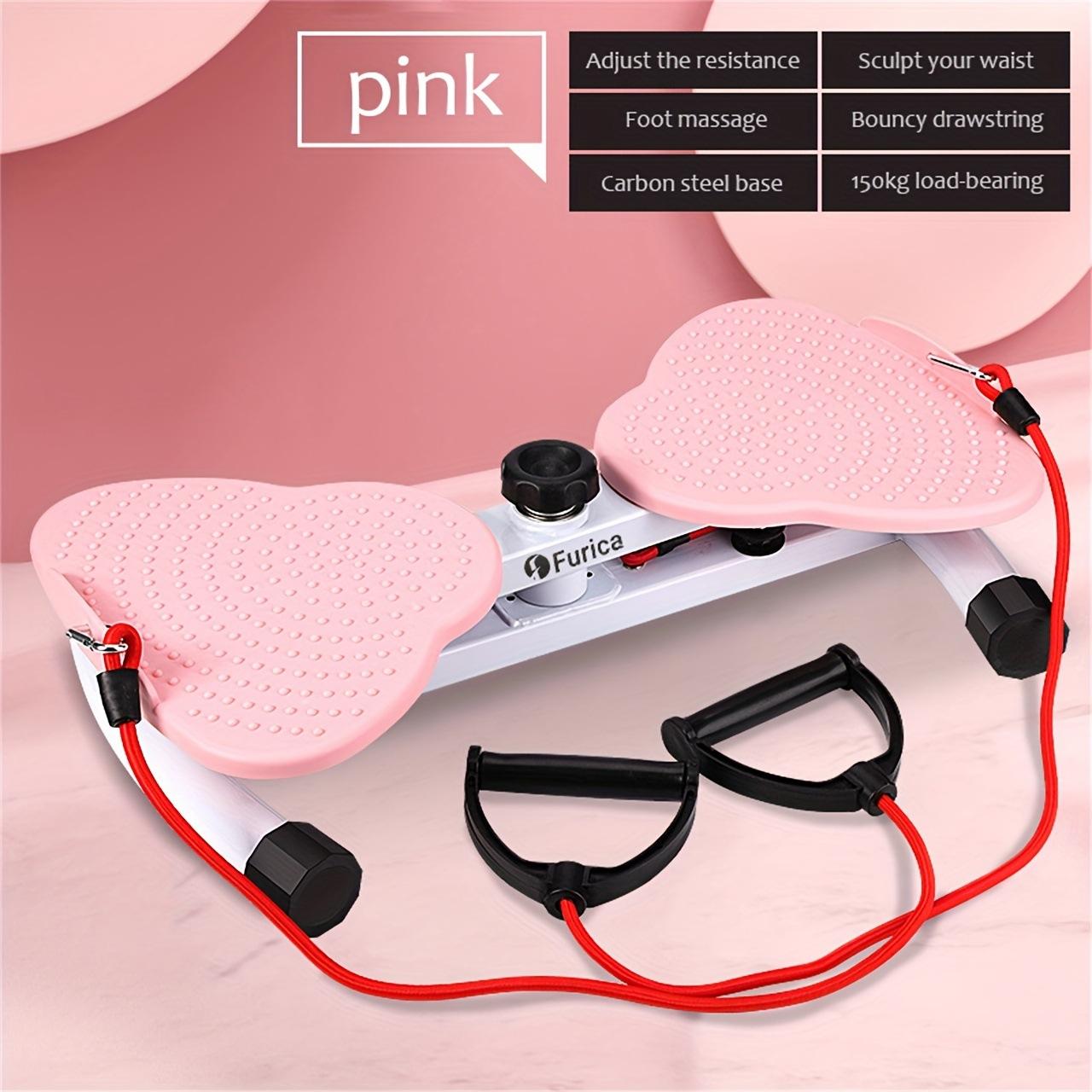 330lbs Full Body Core Workout Device | Low-Impact Body Sculpting Machine, Noiseless Swivel, Premium ABS Material, Lightweight and Easy to Transport. Comes in Pink, Blue and Purple.
