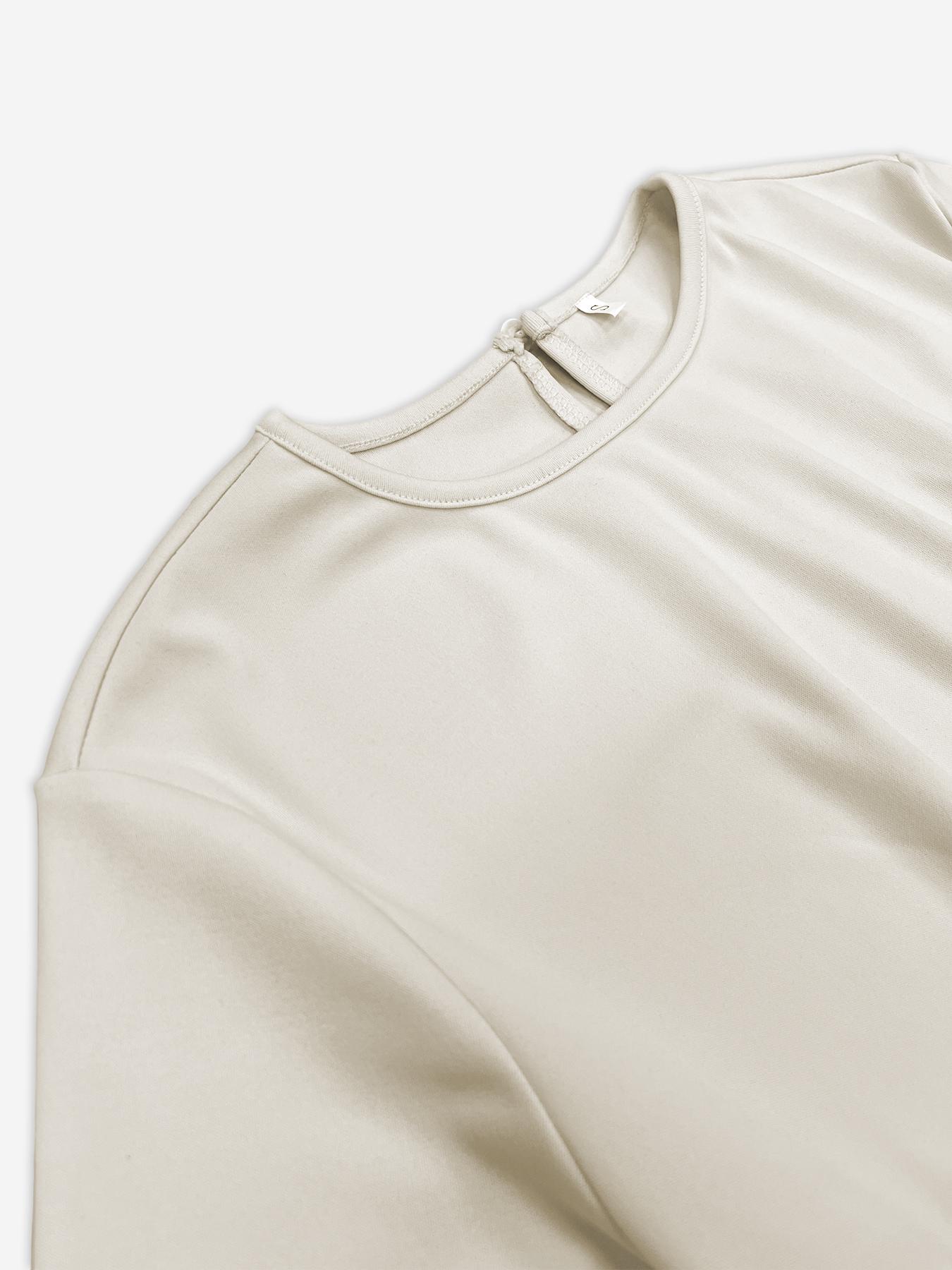 Ladies' casual Minimalist loose suit for autumn and winter, Track pants set, two-piece long pants suit, long-sleeved top with comfortable fabric and simple design