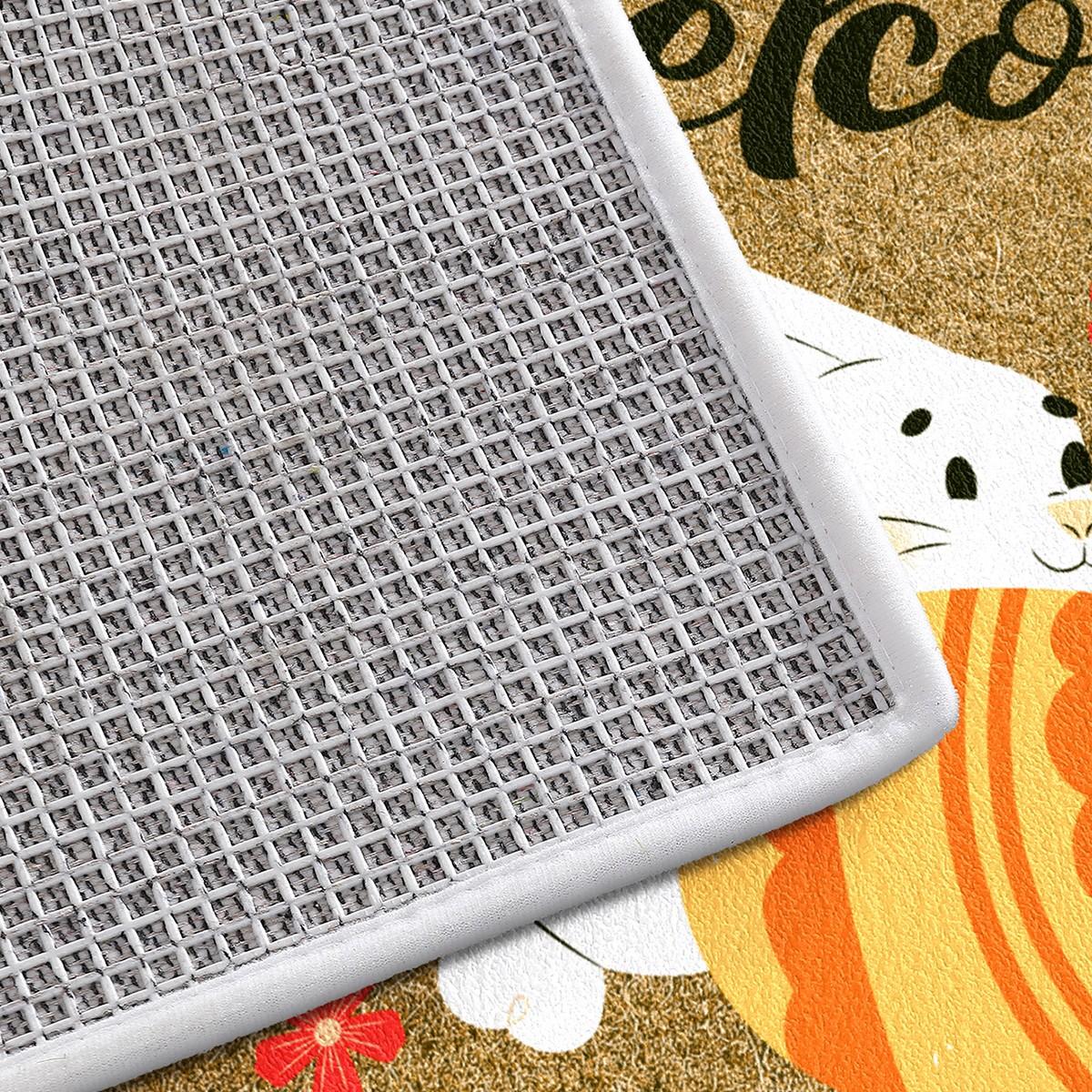 Easter Bunny Easter Egg Welcome Rug, Non-Slip Backing, Suitable for Bathroom Kitchen Indoor Outdoor Use