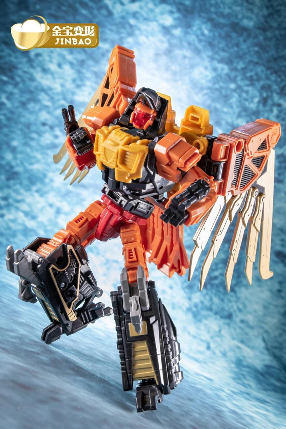 43cm Jinbao Bruticus G1 GT Transformation Predaking AOYI Action Figure Toy Masterpiece Movie Model Oversized Robot