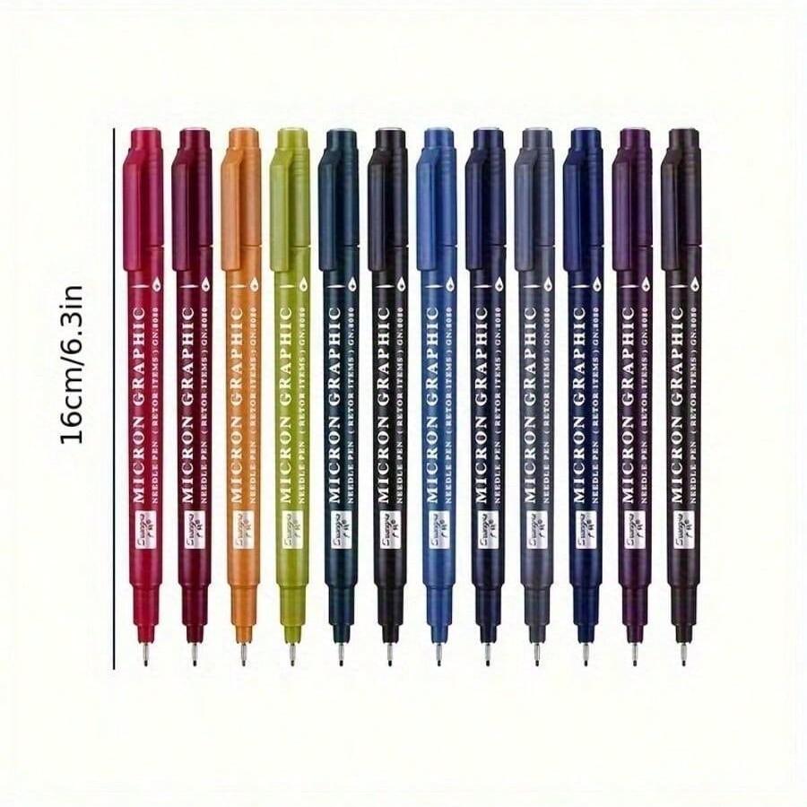 Versatile Pen for Writing & Drawing, Ideal for Beginners Doodling & Professionals Hand-Drawing, Perfect for Students Artists