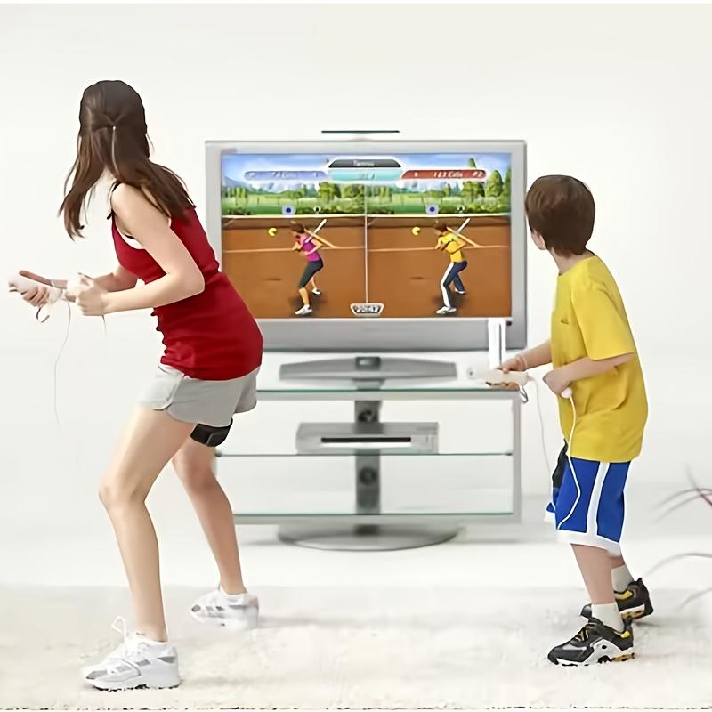 Wii Controller Dual Vibration Compatible Remote, Home Gaming Joystick, Vintage Classic Games for Wii Left Right Pair, 2 Pack