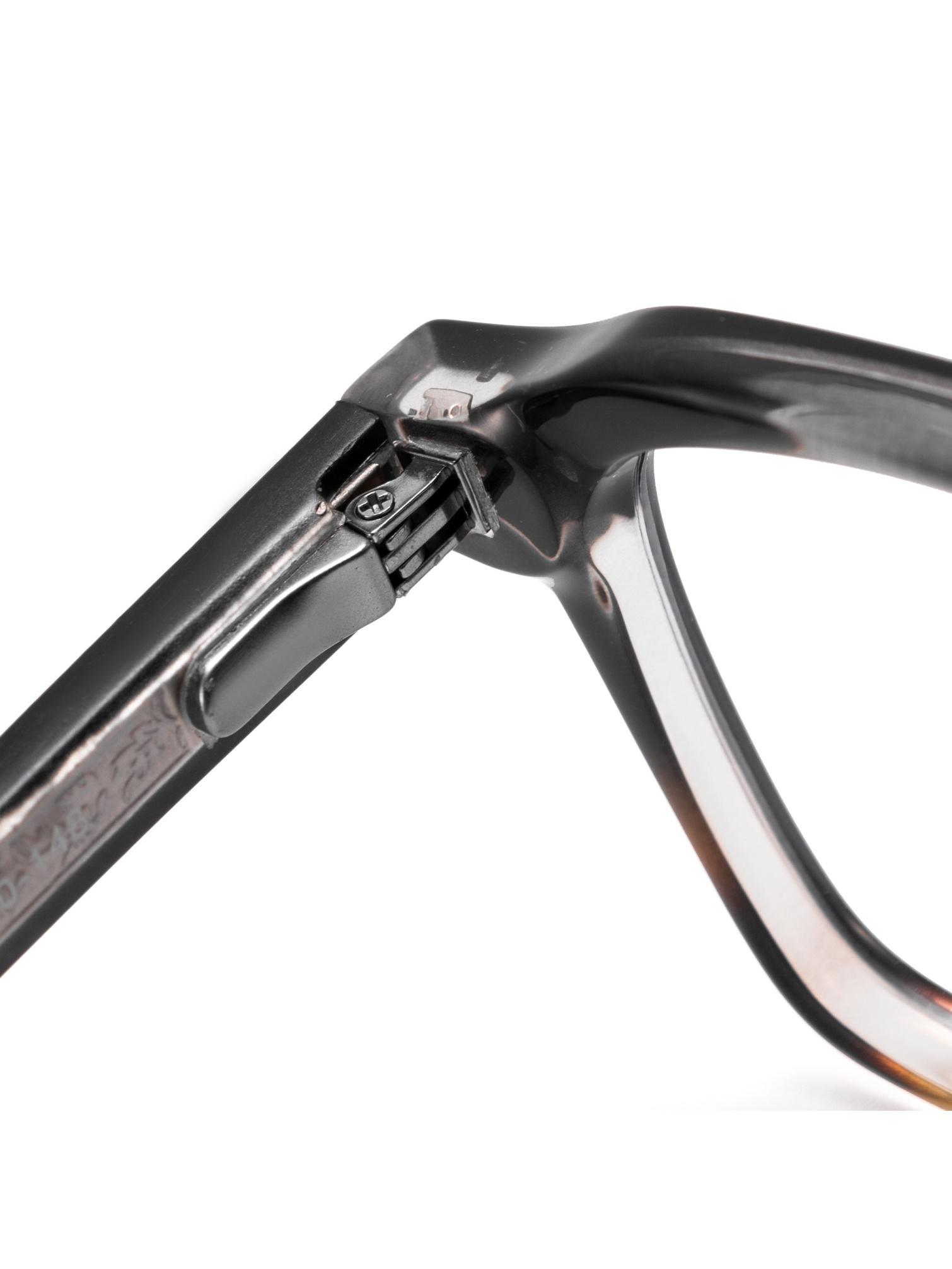 Elegant Tr Frame Glasses with Spring Feet Design, Anti-Blue Light Lenses, Unisex Fashion Accessory for Driving, Parties, Outdoor Sports