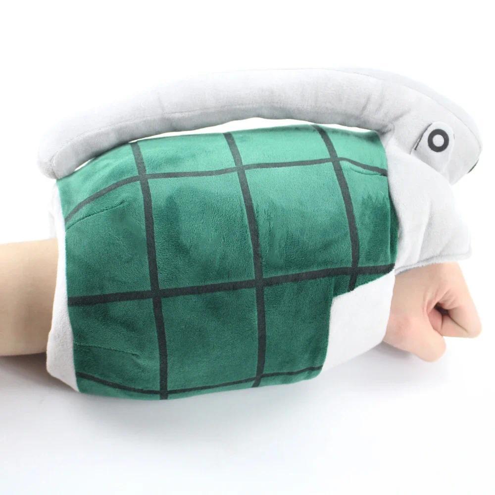 A2025 New Anime My Hero Academia Bakugo Katsuki plush toy for children, cosplay gloves, arm bracelet, medium  HAxiba.