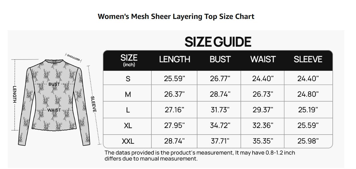 MEROKEETY Womens 2025 Lace Mesh Sheer Long Sleeve Top Sexy Y2k Mock Neck See Through Shirt Blouses