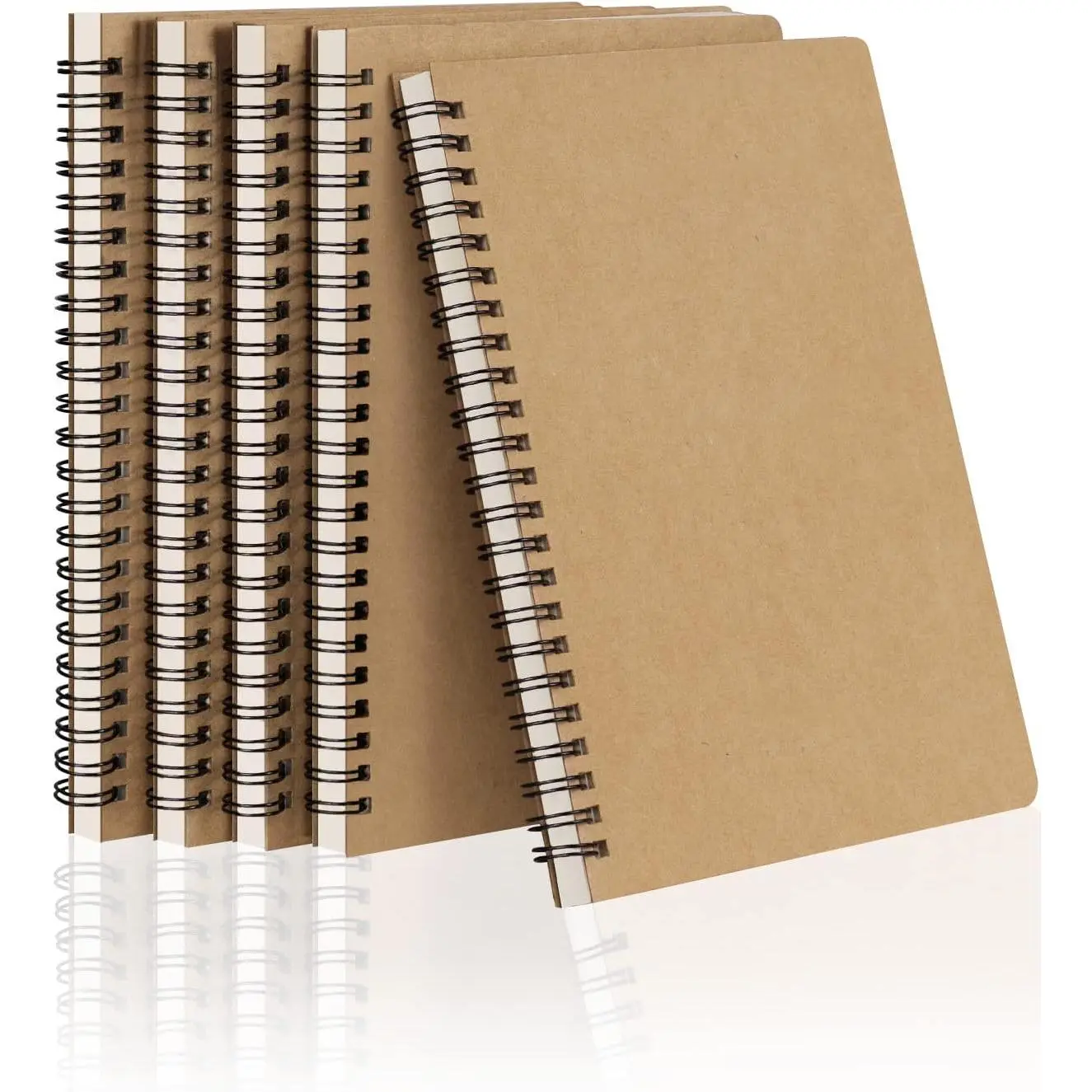 Spiral Notebooks A5 Lined 5 count College Ruled Journals Bulk
