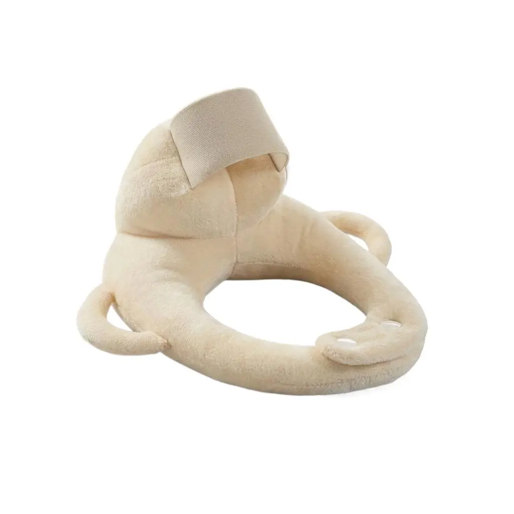 Soft and comfortable, it features an ergonomic design with a thickened support cushion and a hands-free stand that allows it to stand upright on its own; it is suitable for use while resting in bed as well as for daily breastfeeding.