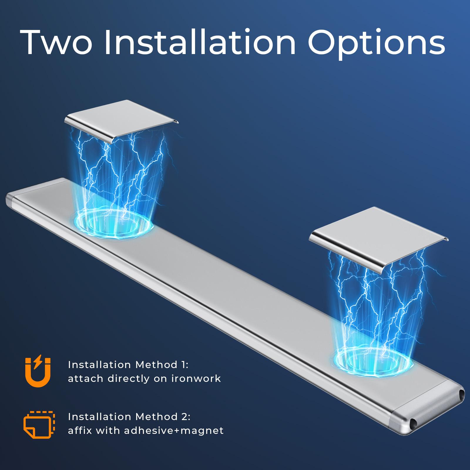 Under Cabinet Lights,Motion Sensor Night Light Indoor，USB Rechargeable 1500mAh LED Light, Magnetic Dimmable Night Light for Kitchen, Pantry, Closet,Coffee，Closet & Stairs temp color