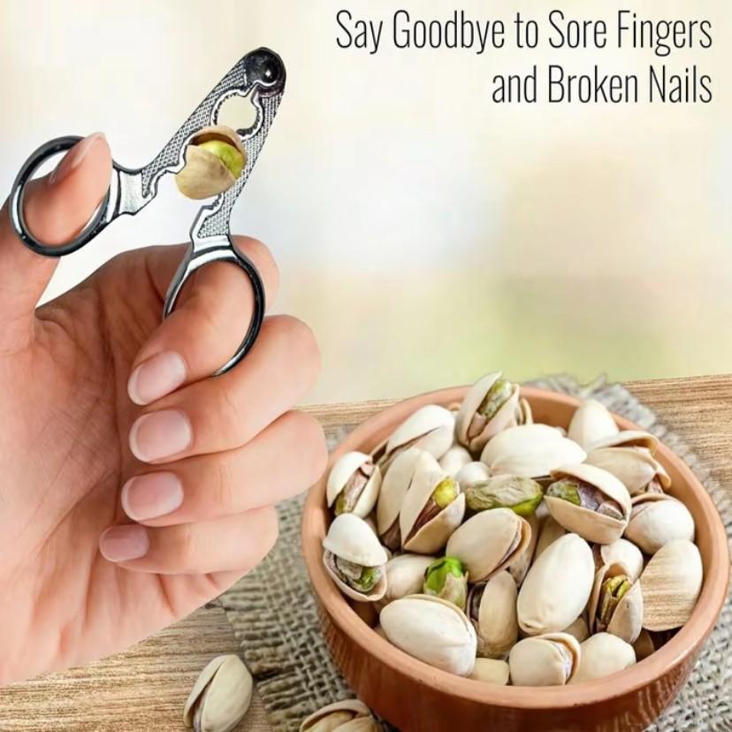 Magic Nutcracker Tool for Shelling Sunflower Seeds, Lazy Person's Pine Nut and Watermelon Seed Sheller, Hazelnut Opener