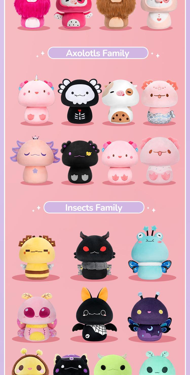 MeWaii Mystery Bag Plush Toys, 7 Inch Kawaii Stuffed Animals, Surprise Plush Gift for Kids & Adults, Perfect for Halloween, Christmas, Birthday