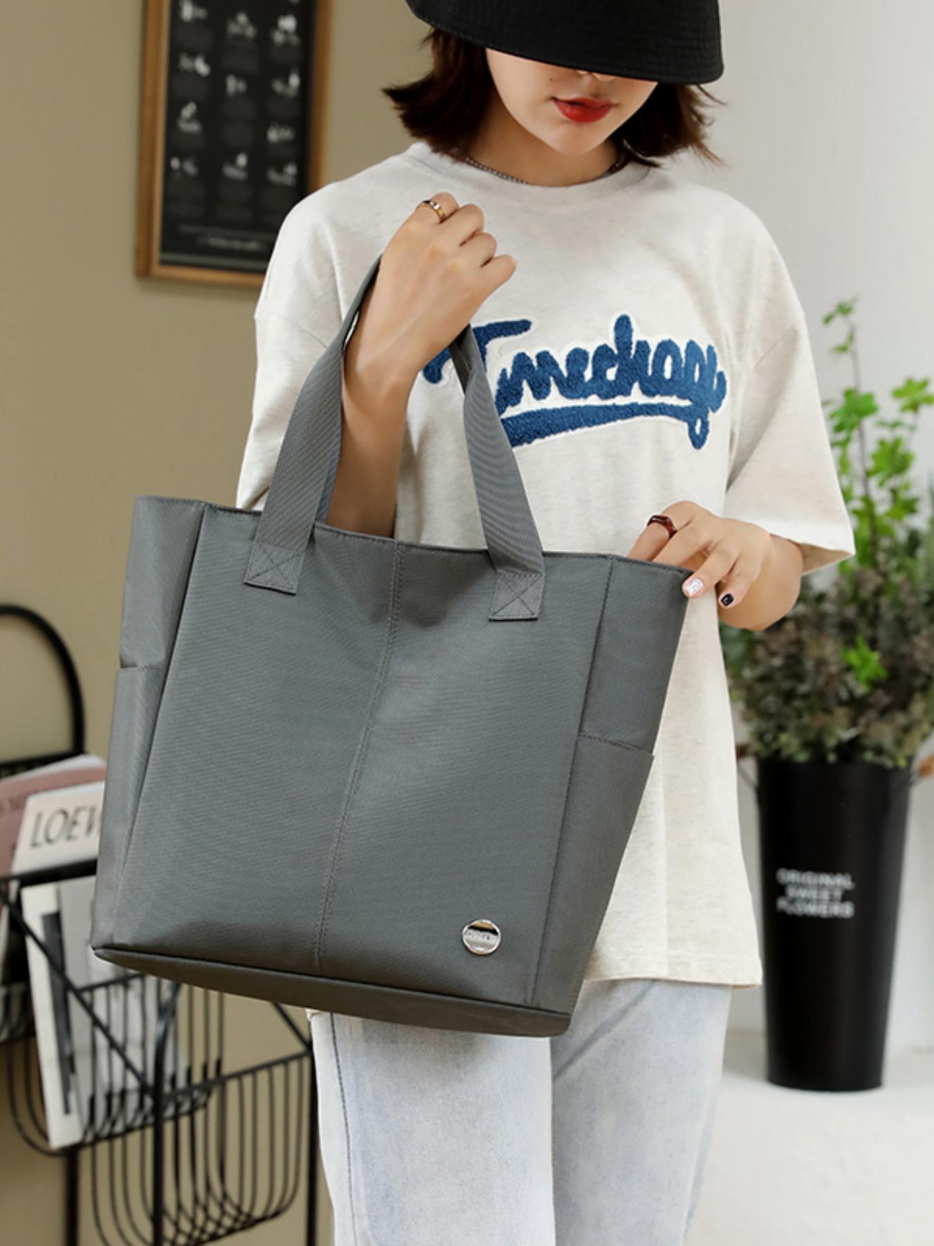 2026 New Classic Simple Unisex Waterproof Business Handbag, Large Capacity Meeting Bag, Computer Tote Bag, Office Document Bag