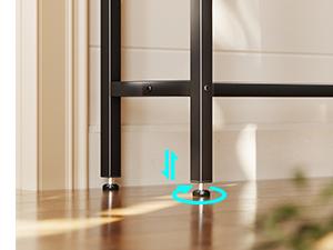 SUPERJARE 70 Inch Console Table with Outlet, Sofa Table with Charging Station, Narrow Entryway Table, Skinny Hallway Table, Behind Couch Table, for Living Room