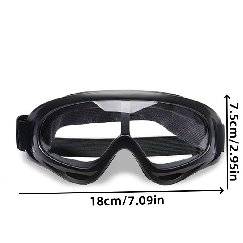 Adjustable Dog Goggles for Medium to Large Dogs, Outdoor Travel Eye Protection, Comfortable Pet Eyewear for Safe Adventures