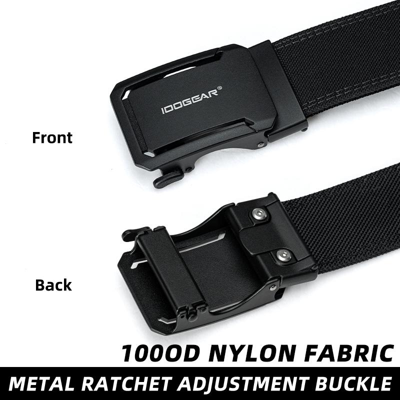 IDOGEAR 1.75" Ratchet Nylon Belt Reinforced Buckle Sport Belts CCW Belts 3439 SpringStatements