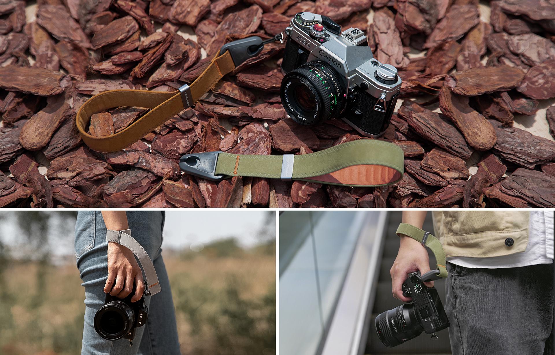 PGYTECH Adjustable Quick Release Camera Wrist Strap - Secure Hand Strap for Sony, Nikon, Canon, GoPro, DSLR, Mirrorless Cameras - Perfect for Photographers
