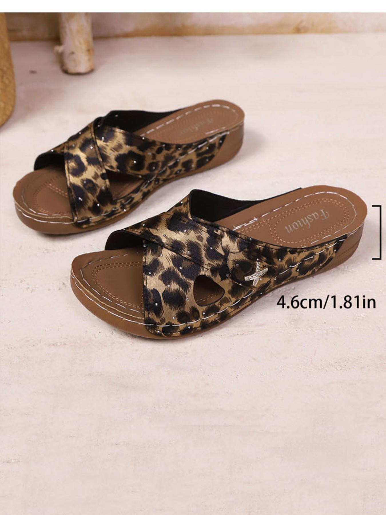 Women's Fashion Thick Sole Open Toe Cross Strap Sandals, New Summer Korean Style Flip Flops, Comfortable and Stylish Footwear