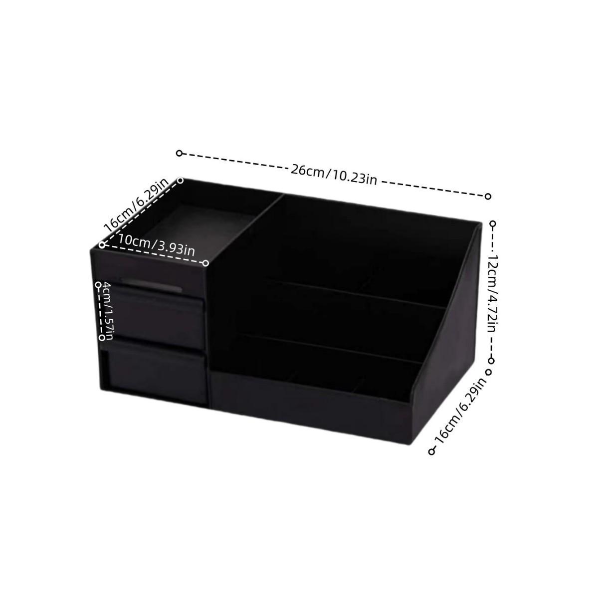 Cosmetics storage box, cosmetics display rack, perfume storage rack, lipstick storage box, suitable for storage and finishing of cosmetics, skin care products, office stationery, etc., bathroom accessories, room decoration, home ornaments