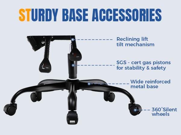 【2026 Promotion】GTPLAYER Gaming Chair with 135 Degree Recline Fabric Office Chair Pocket Spring Seat Memory Foam Lumbar Support High Back Computer Chair 2026 New Year Sale 50% Off