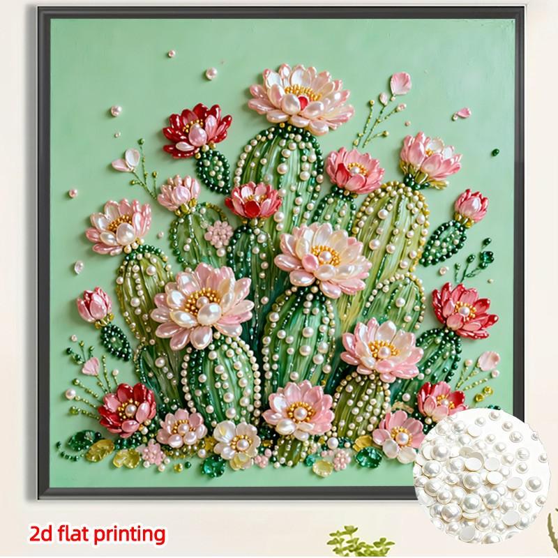 2026 New Pearl Painting, Beautiful Succulent 5D DIY Diamond Art Kit, Bedroom Decor, Living Room Wall Art, Creative Gift, Wall Decoration