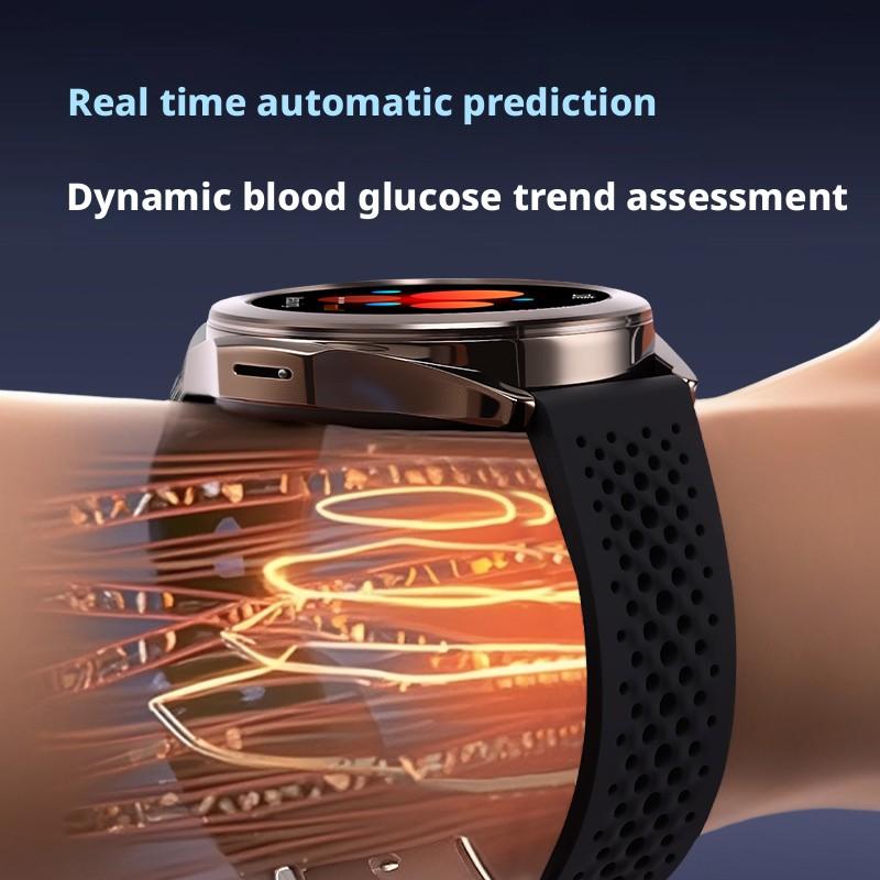 Lasca Business Smartwatch for Men & Women, Multi-Function Bluetooth-compatible Calling Heart Rate Blood Oxygen Sports Touchscreen Waterproof