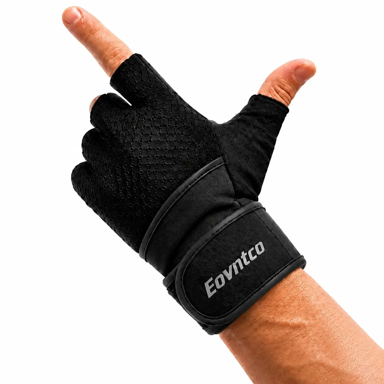 Premium Unisex Fitness Gloves with Reinforced Wrist Stabilization, Textured Non-Slip Palm Grip, Breathable Mesh Back, and Ergonomic Design for Weight Training, CrossFit, Cycling, Rock Climbing, Yoga, and General Outdoor or Gym-Based Physical Activity