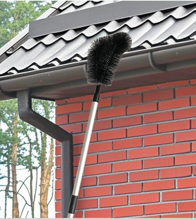 Multi Function Eave Cleaning Kit With Sturdy Brush Telescopic Pole For Roof Gutter Cleaning under  bed  dust hv lps prayer spray  gun  satisfaction High-Pressure Car Gun with Rotating Nozzle Mini Precision Airbrush Art quick connect nozzle Airless Paint S