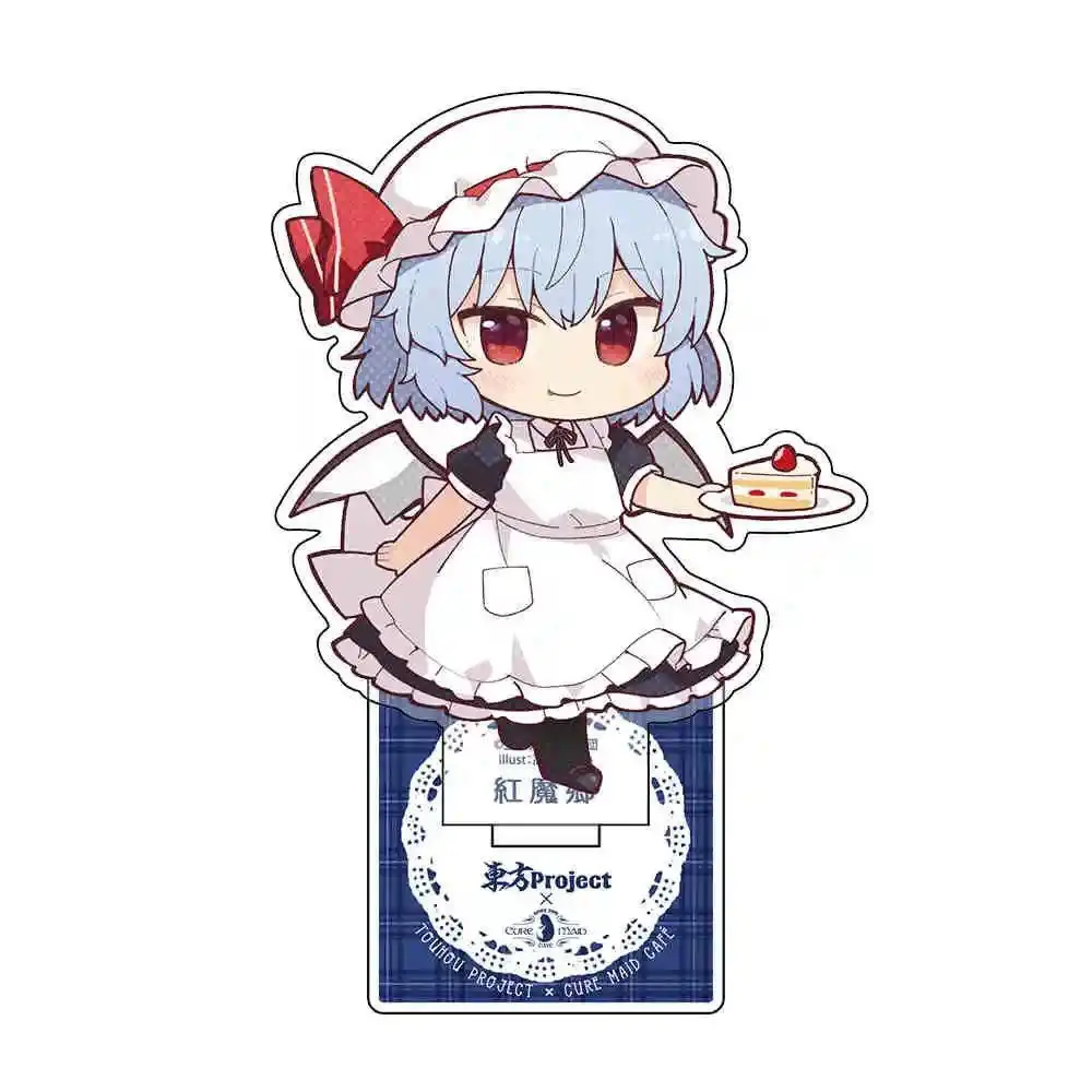 Game Anime Fans Gifts Touhou Project  Q Edition HD Character Acrylic Stand  Kirisame Marisa Izayoi Sakuya Series About 10cm