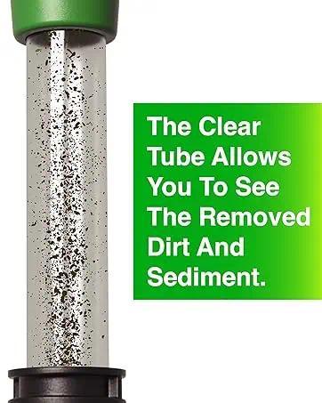 AC Drain Line Cleaner Adapter, HVAC to PVC AC Drain Line Cleaning Tool, Universal Fit, Drain Clog Remover & Unclogger, Clear Visibility