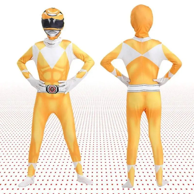 Morpher Superhero Cosplay Costume Samurai Sentai Shinkenger Ranger Cosplay Fantasia Halloween Birthday Party Jumpsuit Adult Suit