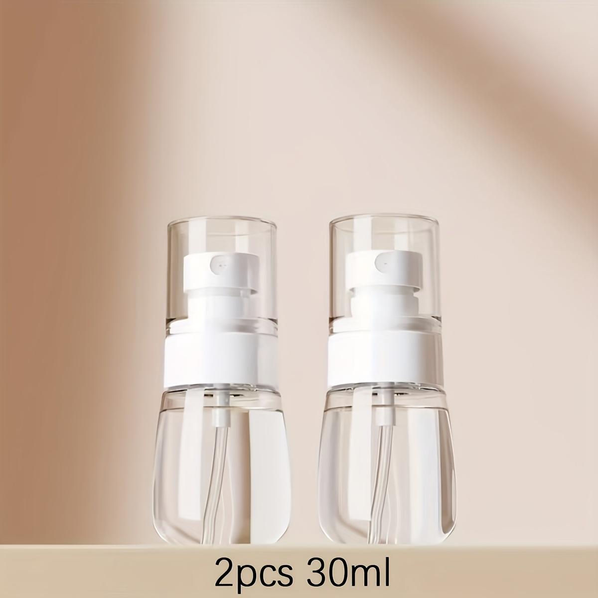 2pcs Portable Transparent Spray Bottle Set, Travel-Friendly 30ML Perfume Atomizer Dispenser, Ideal for On-The-Go Use