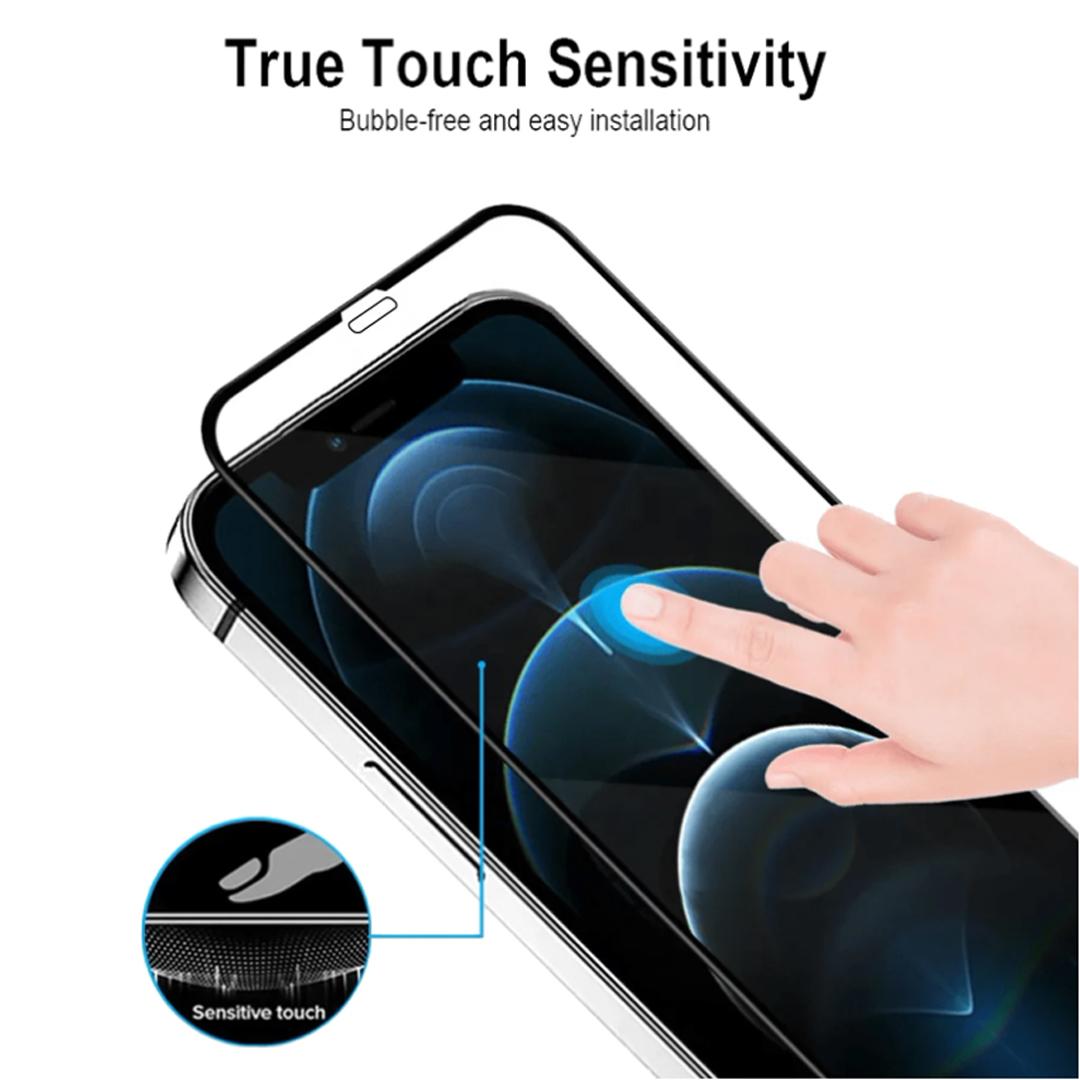 5PCS Anti-Fall Screen Protection Tempered Film Compatible With iPhone17,16,15,14,13,12,11, Xs, X,  Explosion-Proof Shatterproof Scratch Proof And Waterproof Glass Phone Toughened Film