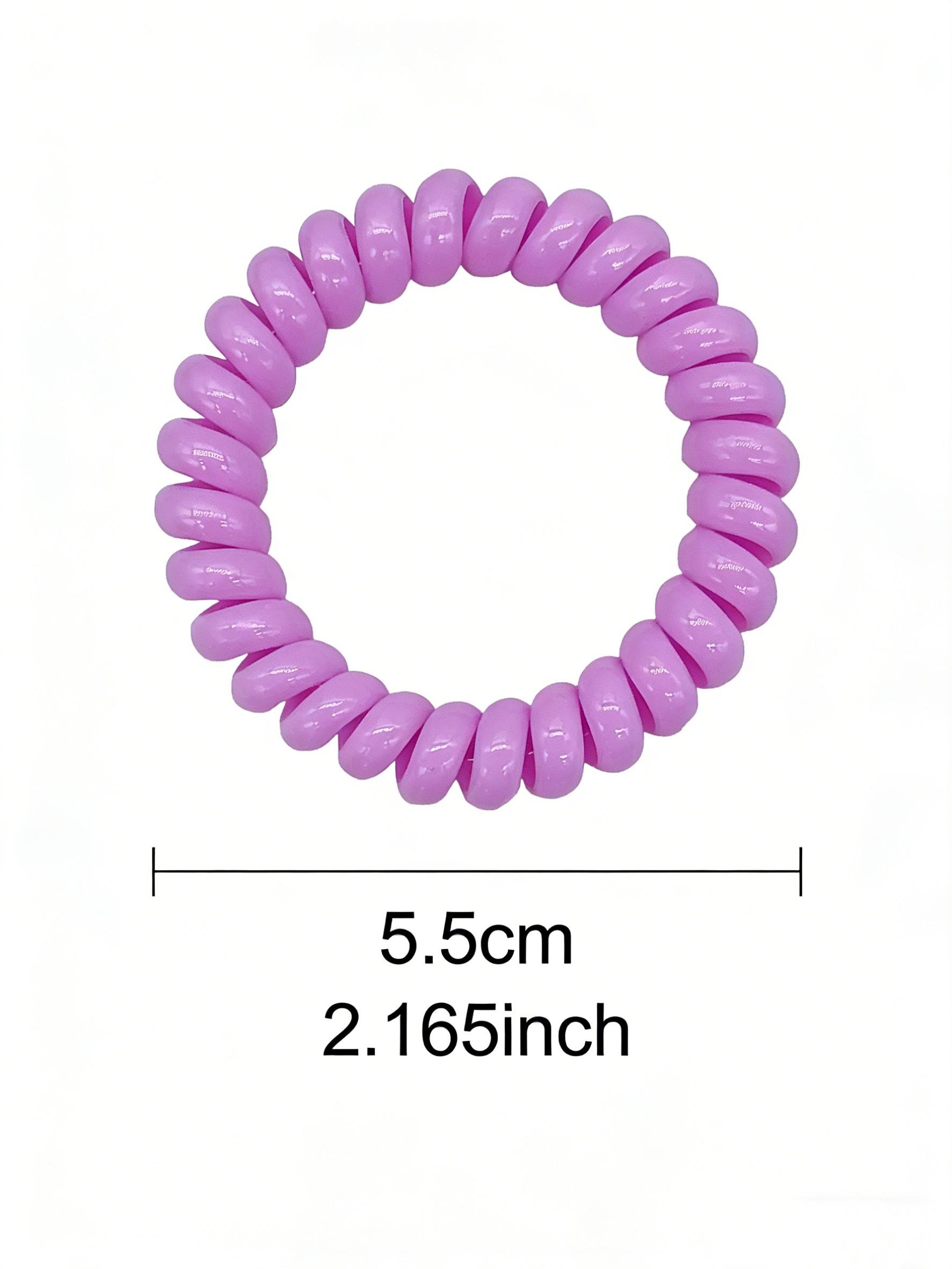 8 Pcs Hair Elastic Bands for Women, High Stretch Durable Hair Ties, Casual All-Season Headwear, Versatile New Design Hair Accessories