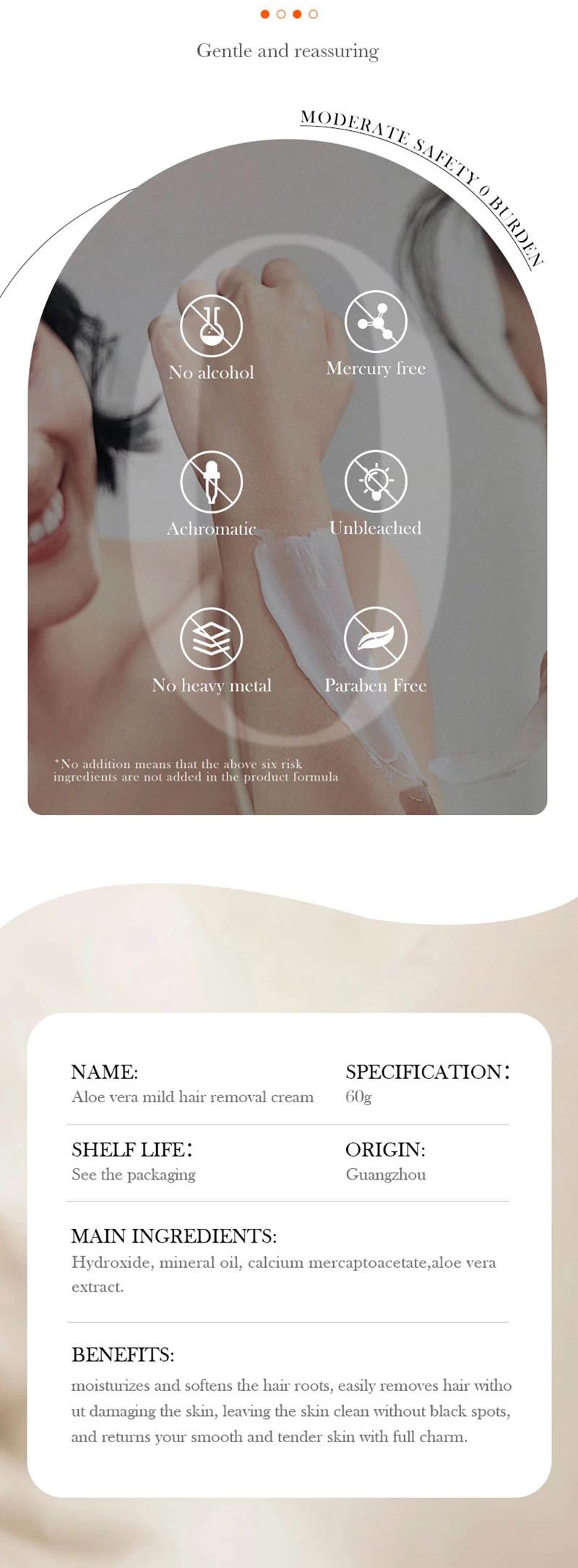 Hair Removal Cream Permanent Intimate Areas Health Painless Hair Remover Growth Inhibitor for Woman Men Body Care 2024 new