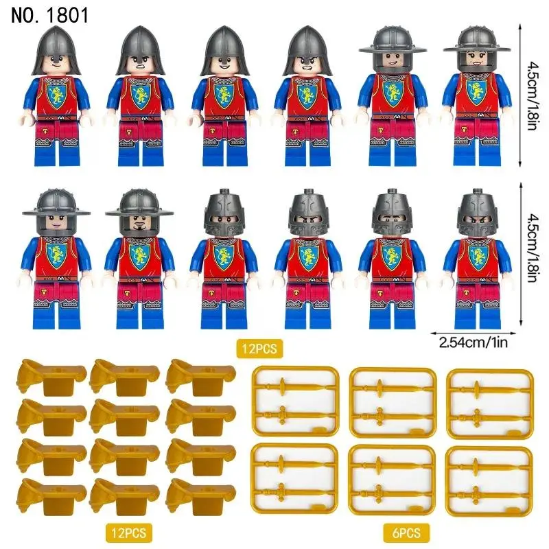 2026 Hot selling toys Cartoon Humanoid Doll Building Blocks Mini Figures - Classic Children's Toys, Birthday Presents for Kids Internet-famous toy