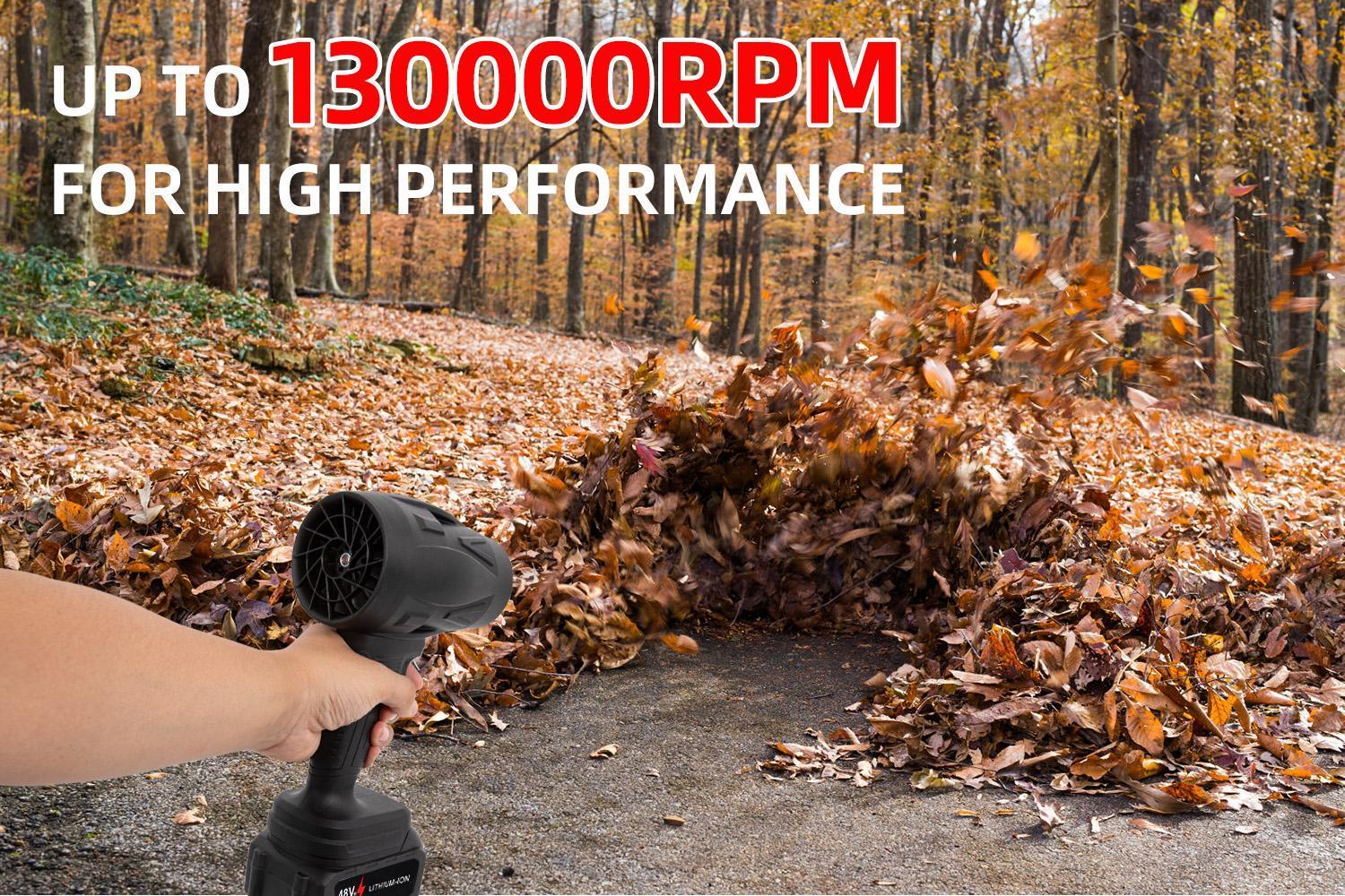 Cordless Turbo Jet Blower, Powerful Air Duster for Car Cleaning, Drying, Snow Removal, BBQ, Electronics, Perfect Christmas Day Gift